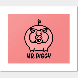 Mr.Piggy Posters and Art